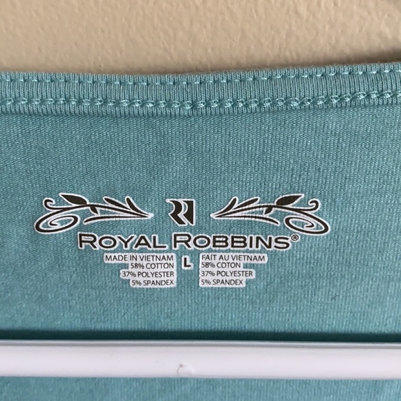 Royal Robbins seafoam green L tshirt - Picture 7 of 7